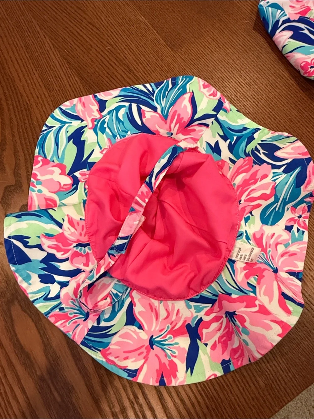 Tommy Bahama Girls Floral Long-Sleeve Rashguard Set in Pink, Blue & Green